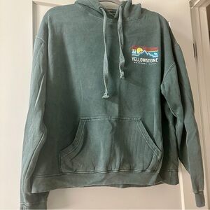 Yellowstone National Park Vintage Wash Hoodie